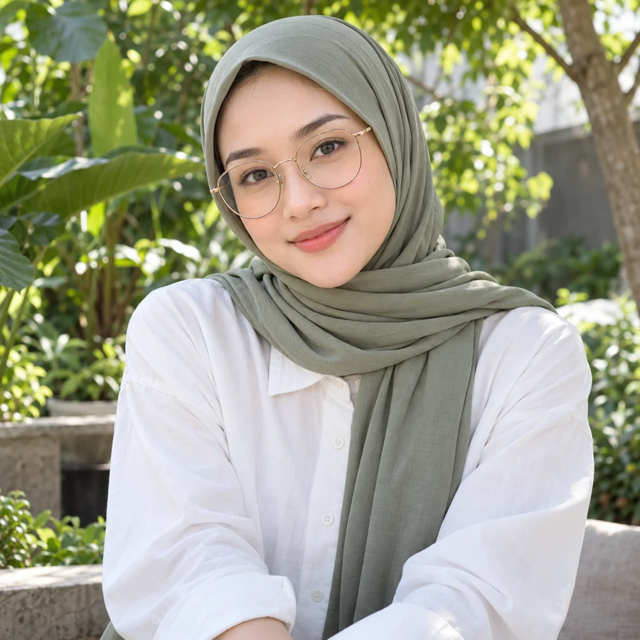 Golden Light, inspirasi gaya dengan kacamata bulat emas